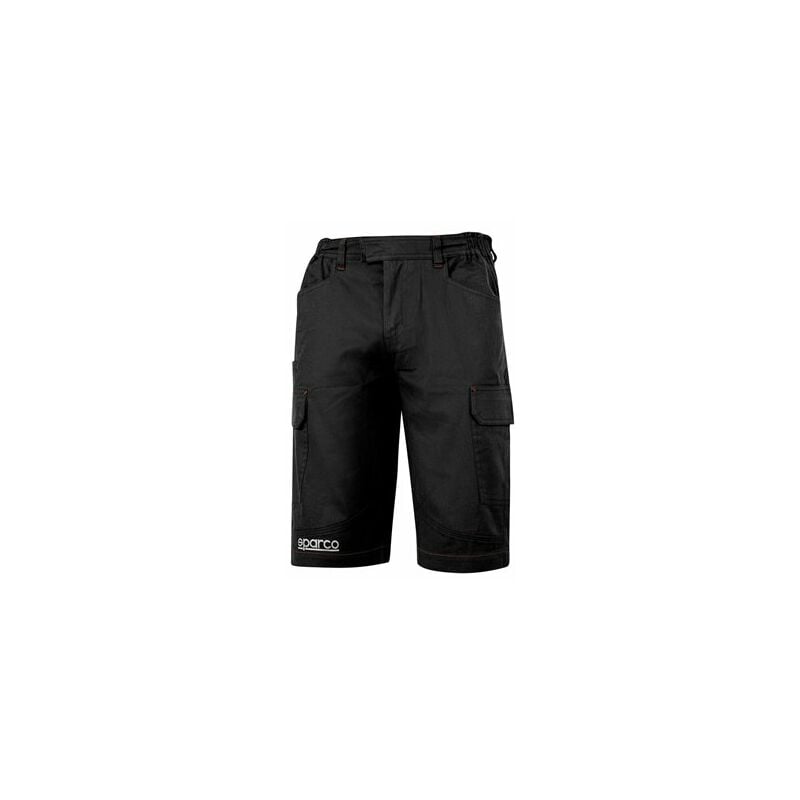 foto del prodotto pantaloncini cargo sparco neri taglia m 02410nr2m 