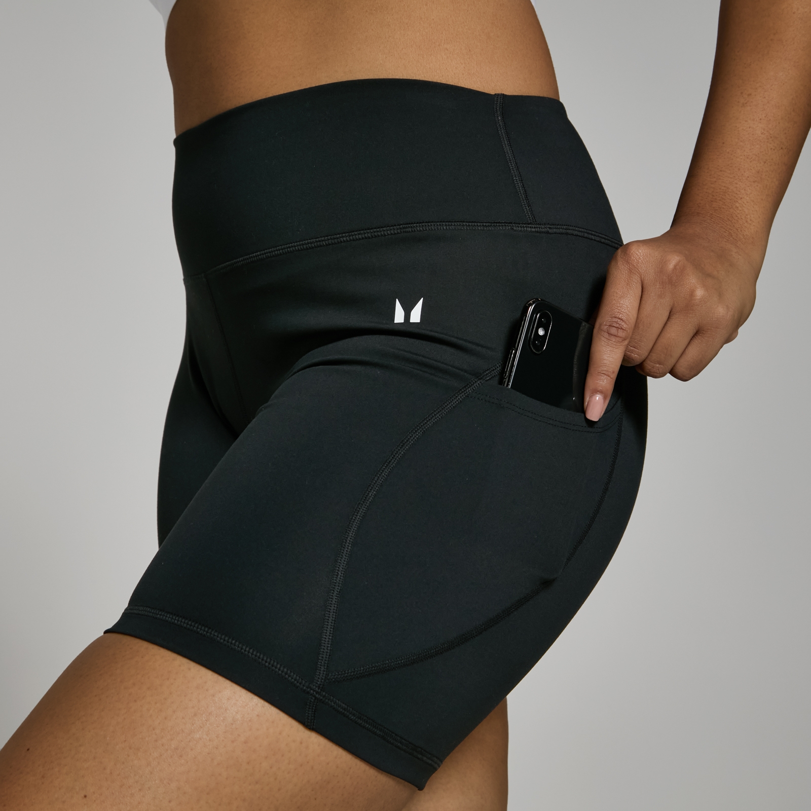 foto del prodotto pantaloncini ciclista mp power da donna neri s