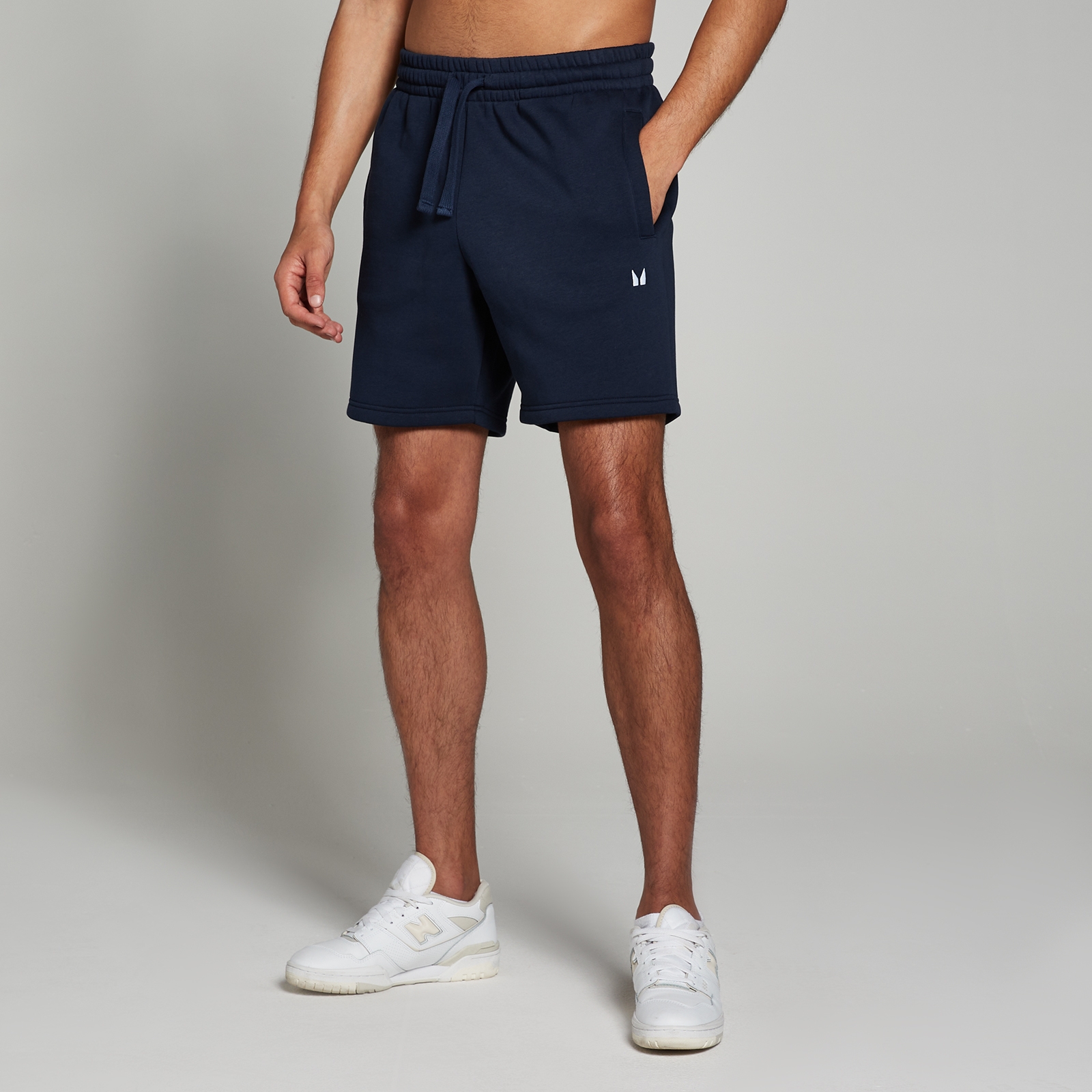 foto del prodotto pantaloncini in felpa mp rest day da uomo blu navy m