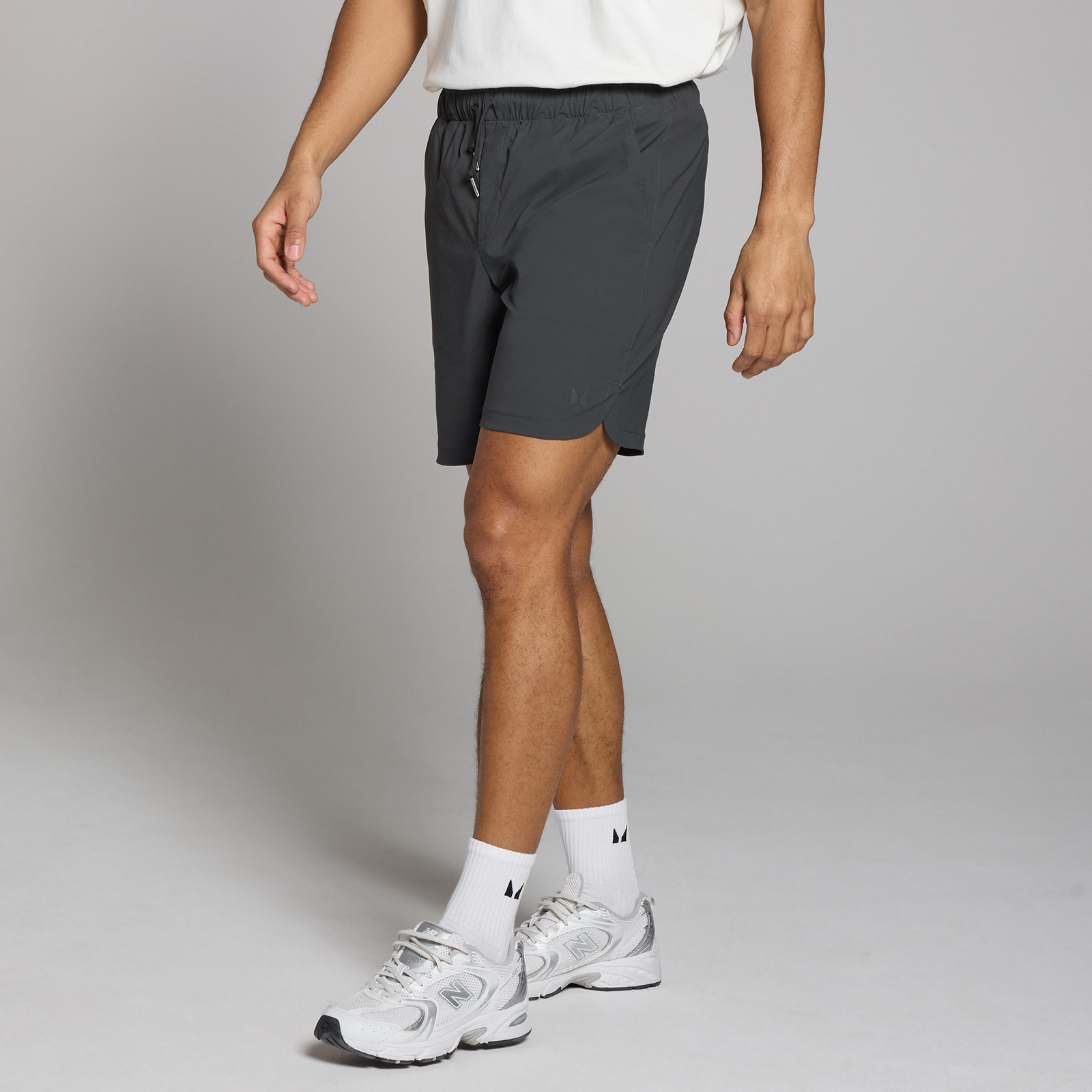 foto del prodotto pantaloncini in tessuto mp lifestyle da uomo nero slavato s