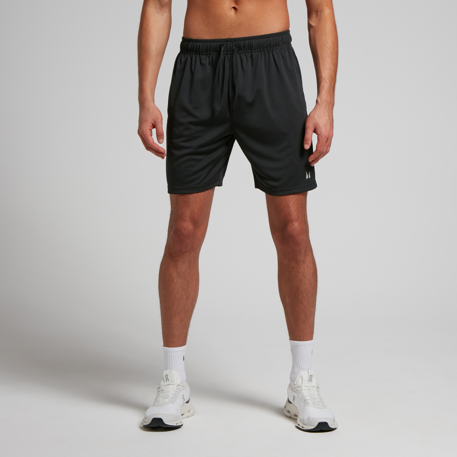 foto del prodotto pantaloncini leggeri 7 sportivi mp da uomo neri xxs