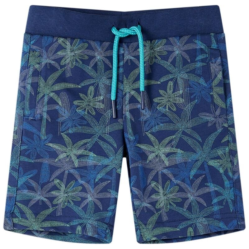 foto del prodotto pantaloncini per bambini con coulisse blu marino 116
