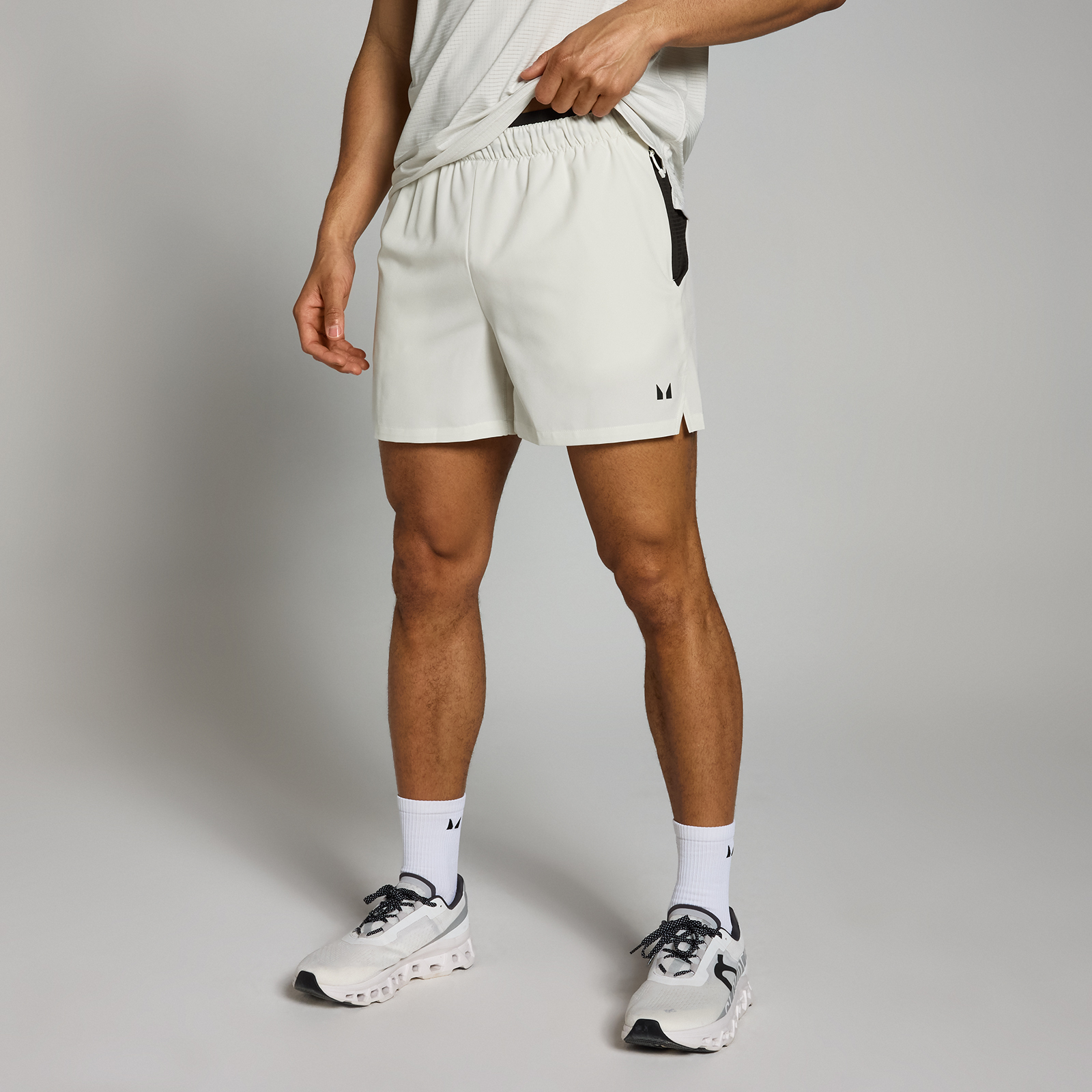 foto del prodotto pantaloncini sportivi da 13 cm in tessuto mp da uomo mist xs