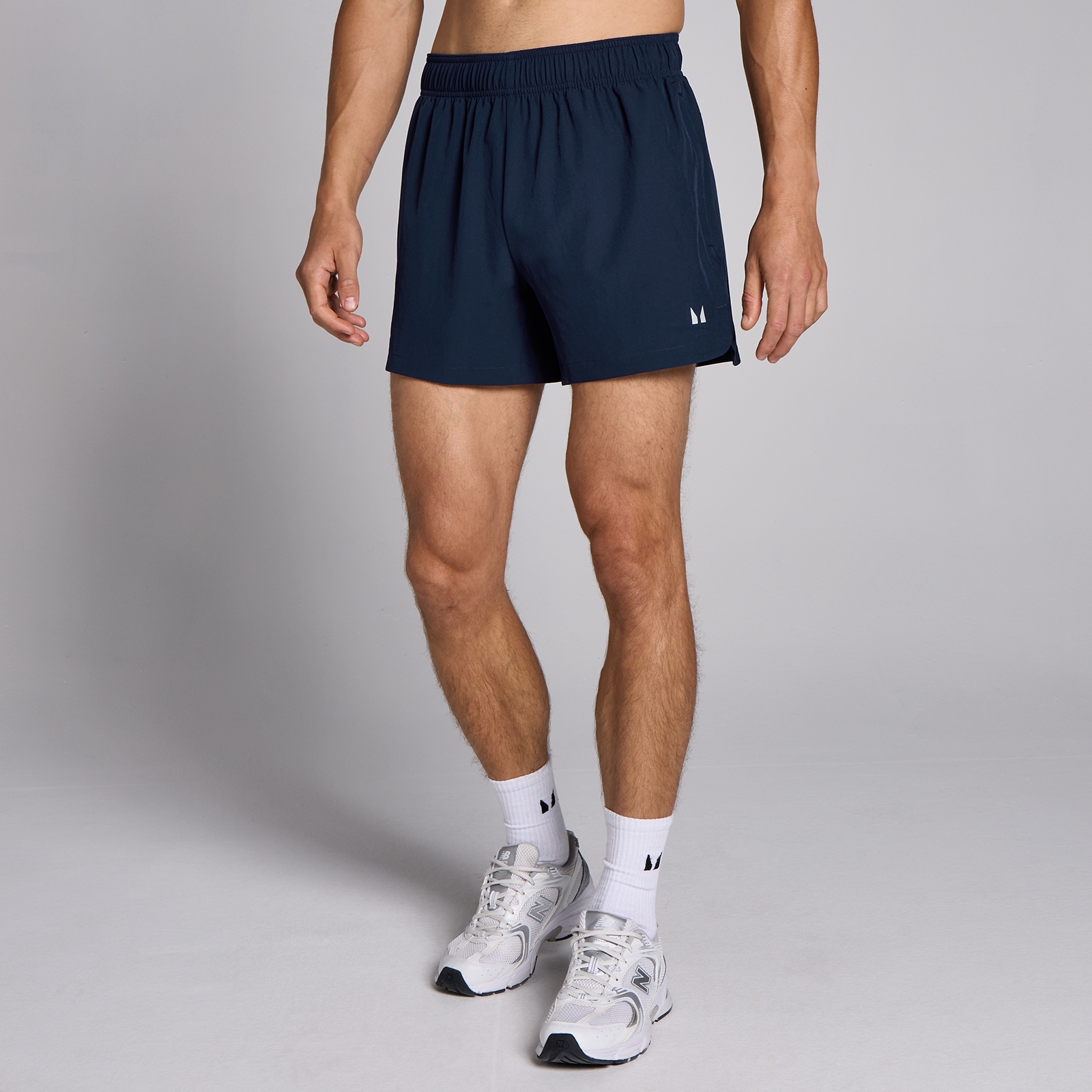 foto del prodotto pantaloncini sportivi in tessuto 13 cm mp da uomo blu navy xxl