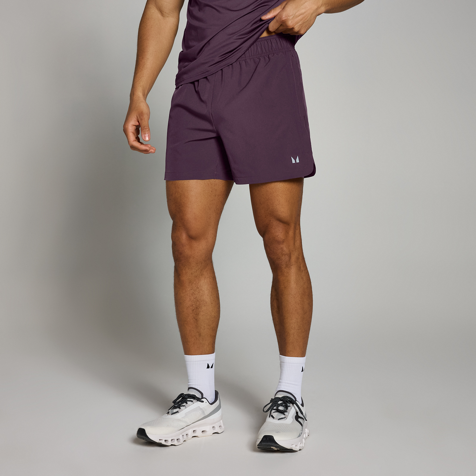 foto del prodotto pantaloncini sportivi in tessuto da 13 cm mp da uomo prugna scuro xxxl