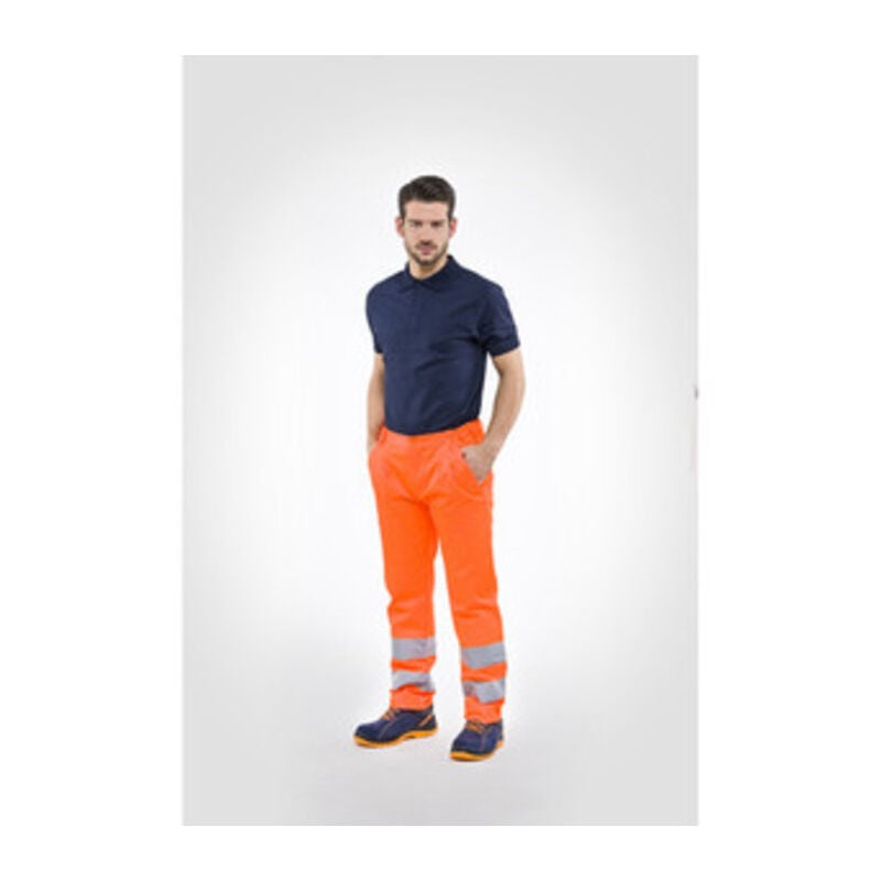 foto del prodotto pantalone alta visibilit arancio tg. l