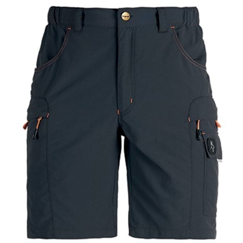 foto del prodotto pantalone corto lavoro ghibli blu tg.m xxl cargo tasche portautensili kapriol xl 