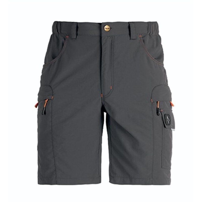 foto del prodotto pantalone corto lavoro ghibli grigio tg.m xxl cargo tasche portautensili kapriol xl 
