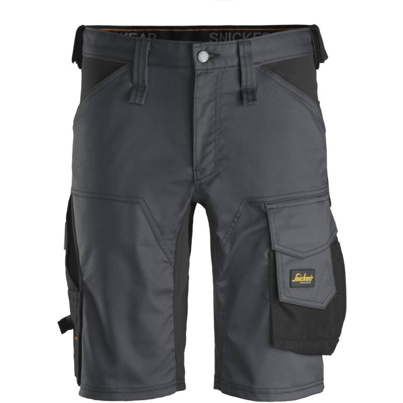 foto del prodotto pantalone corto stretch allroundwork tg. 54 acciaio