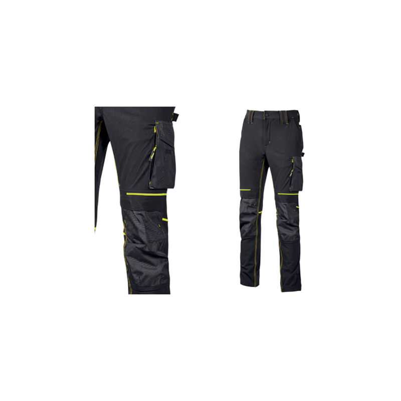 foto del prodotto pantalone da lavoro performance atom black carbon u power taglia xxl