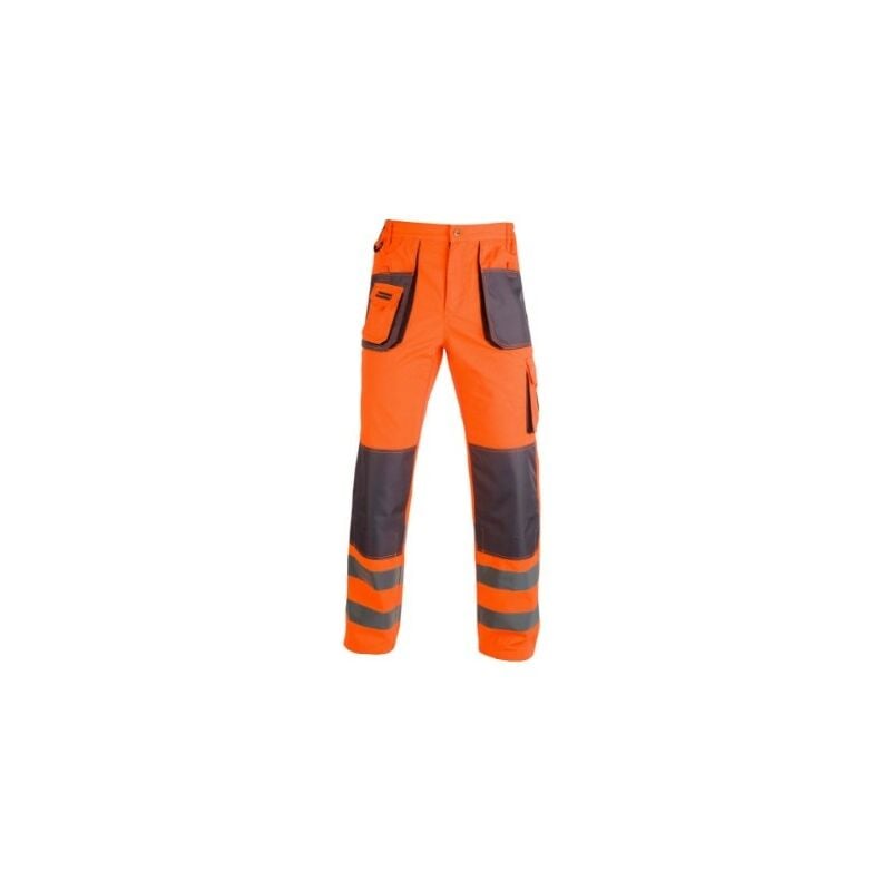 foto del prodotto pantalone da lavoro smart hv taglia m alta visibilita arancio kapriol