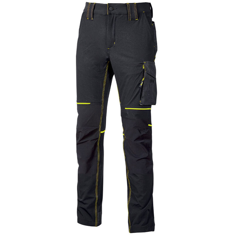 foto del prodotto pantalone da lavoro u-power world black carbon - taglia xl fu189bc-xl