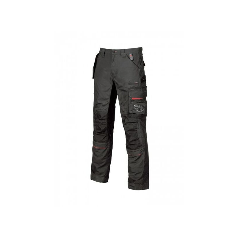 foto del prodotto pantalone modello alfa nero taglia 54 u power
