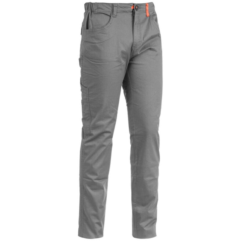 foto del prodotto pantalone super stretch summer grigio mis. xl