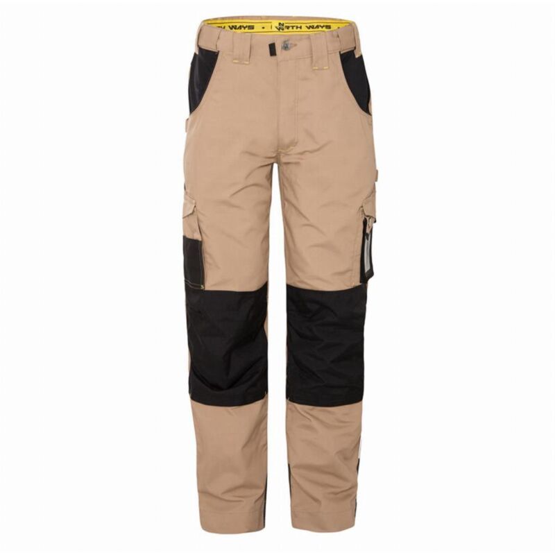 foto del prodotto pantaloni adam beige nero t46 north ways