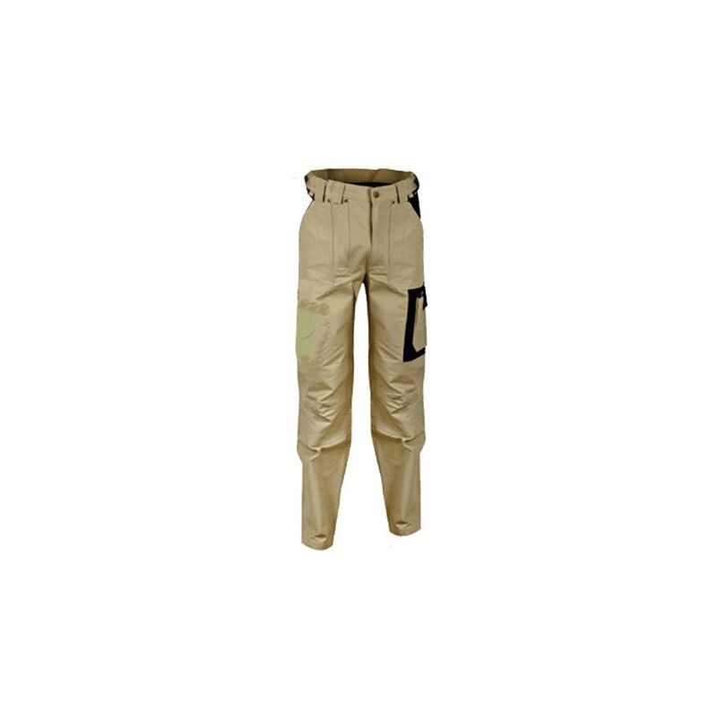 foto del prodotto pantaloni beige dublin in cotone t48 v052