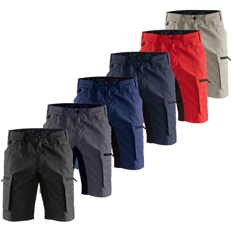 foto del prodotto pantaloni corti da lavoro blaklader 1449 service stretch 50 eu beige