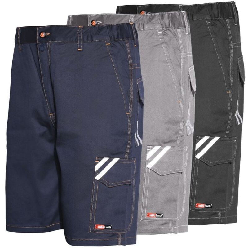 foto del prodotto pantaloni corti da lavoro industrial starter bermuda start s antracite