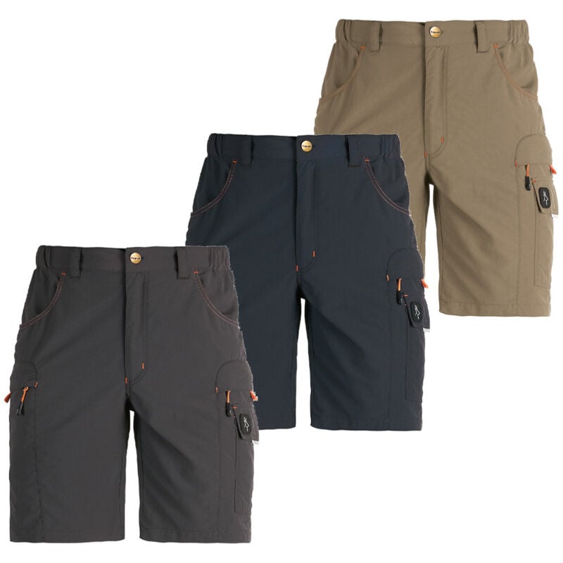 foto del prodotto pantaloni corti da lavoro kapriol ghibli l grigio