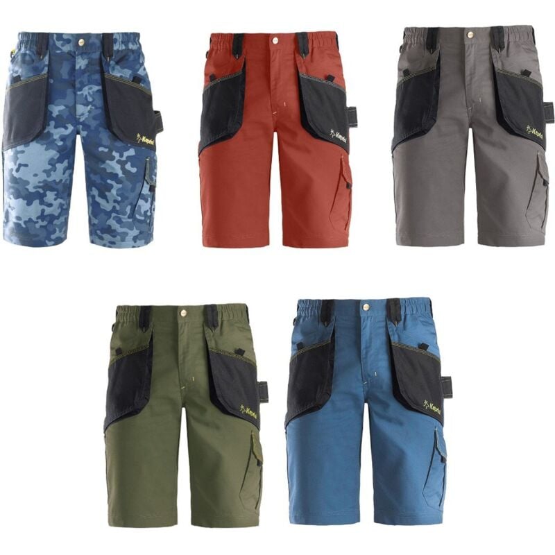 foto del prodotto pantaloni corti da lavoro kapriol slick l grigio