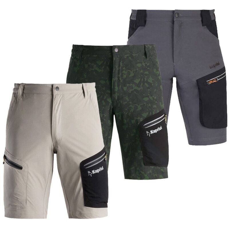 foto del prodotto pantaloni corti da lavoro kapriol tech m mimetico