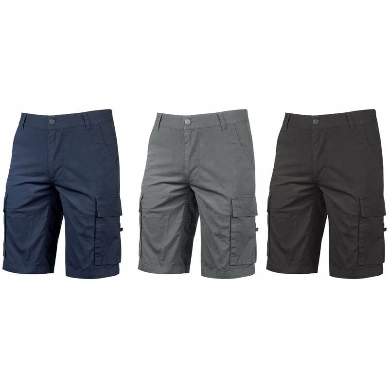 foto del prodotto pantaloni corti da lavoro u power summer s grigio