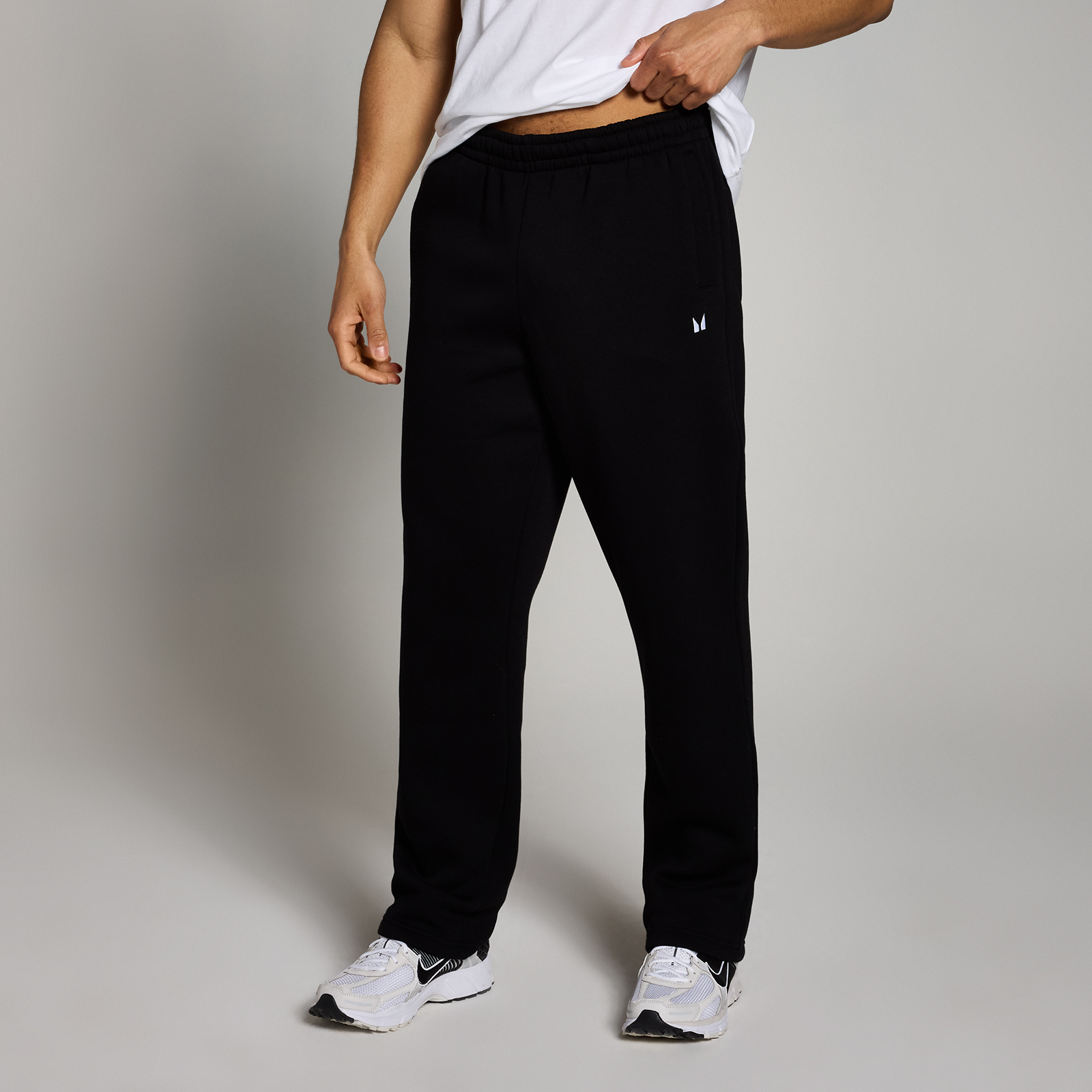 foto del prodotto pantaloni da jogging con gamba dritta mp rest day da uomo neri xs