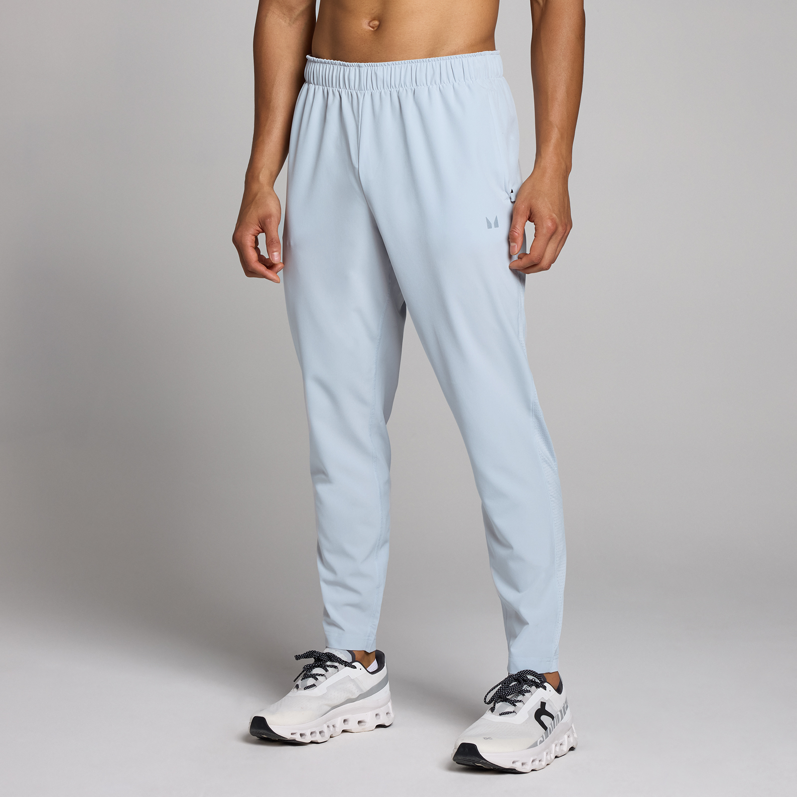 foto del prodotto pantaloni da jogging in tessuto mp tempo da uomo grigio ghiaccio xs