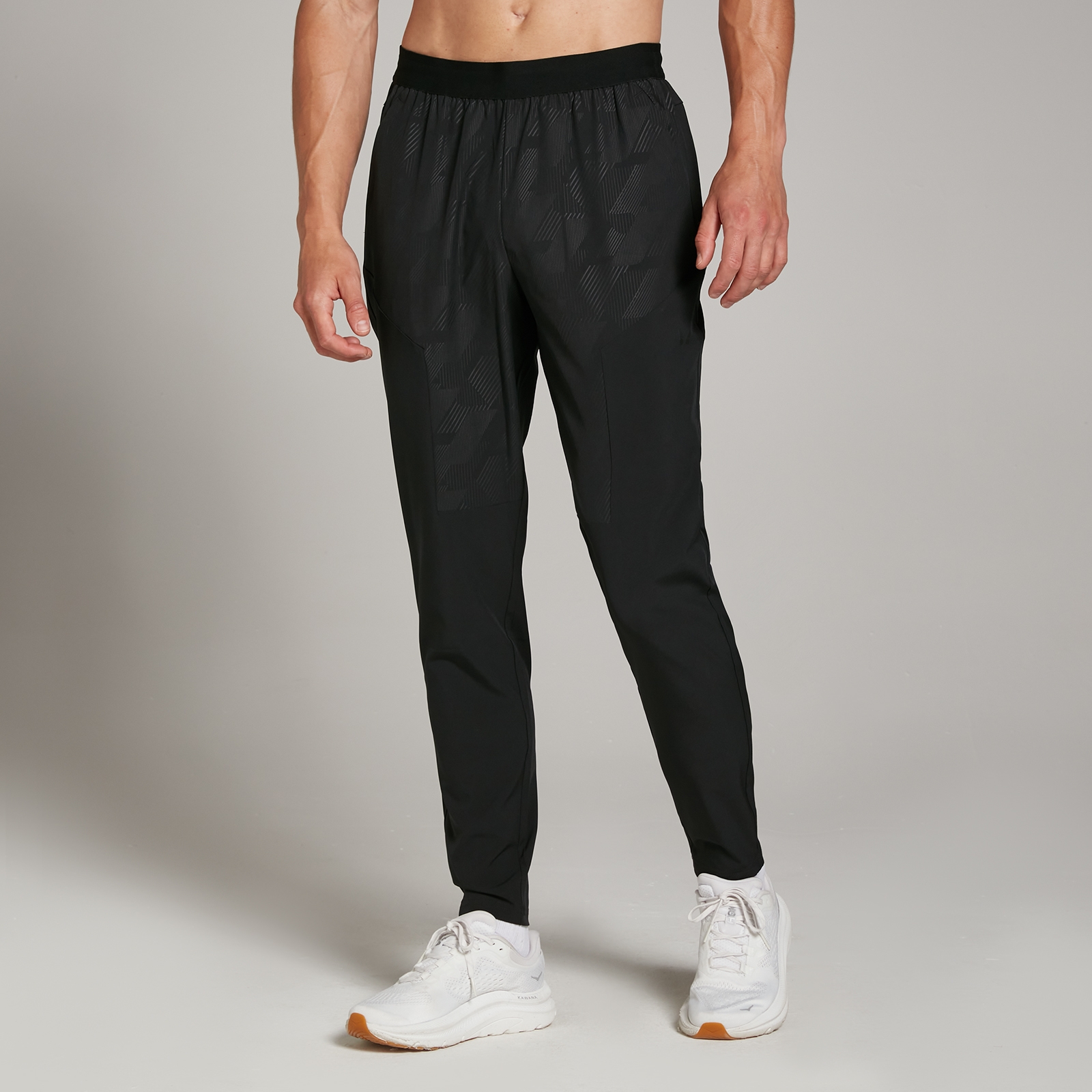 foto del prodotto pantaloni da jogging sportivi in rilievo mp tempo da uomo neri xs