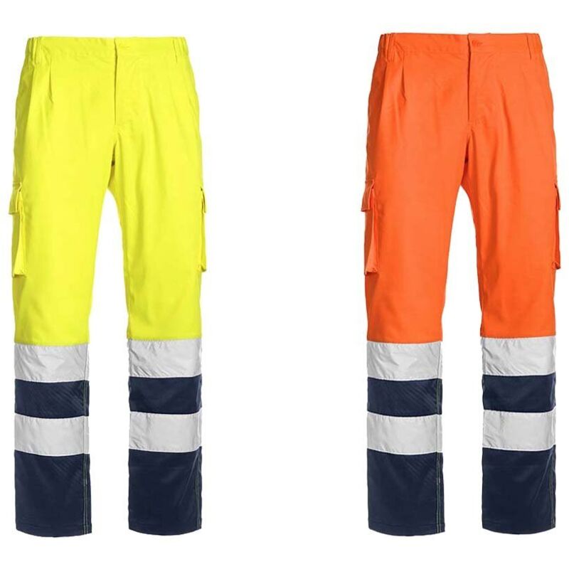 foto del prodotto pantaloni da lavoro alta visibilit sottozero h.v. stretch 1590 s giallo
