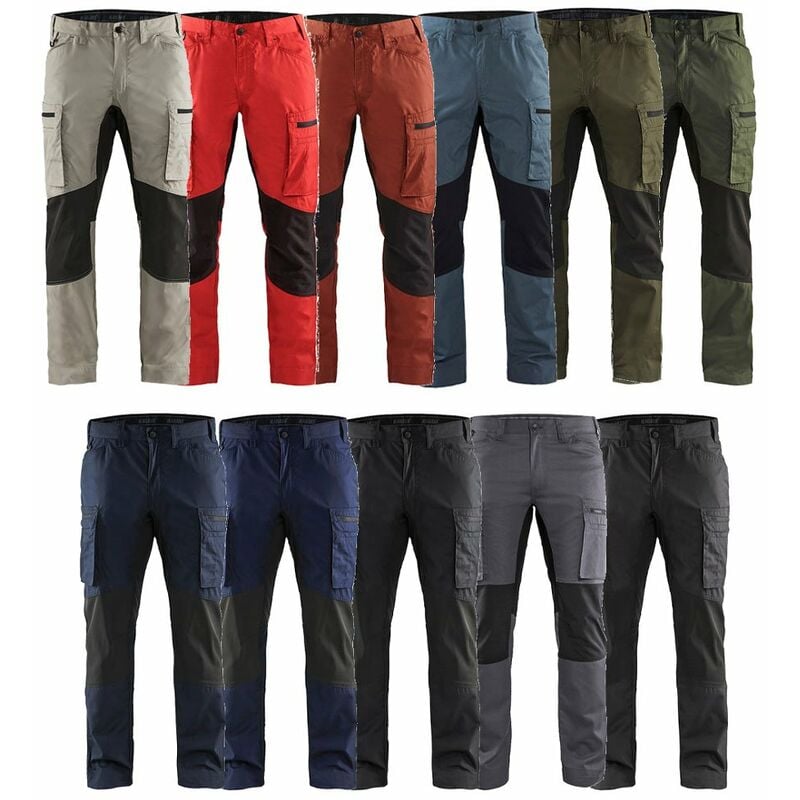 foto del prodotto pantaloni da lavoro blaklader 1459 service stretch 44 eu grigio scuro