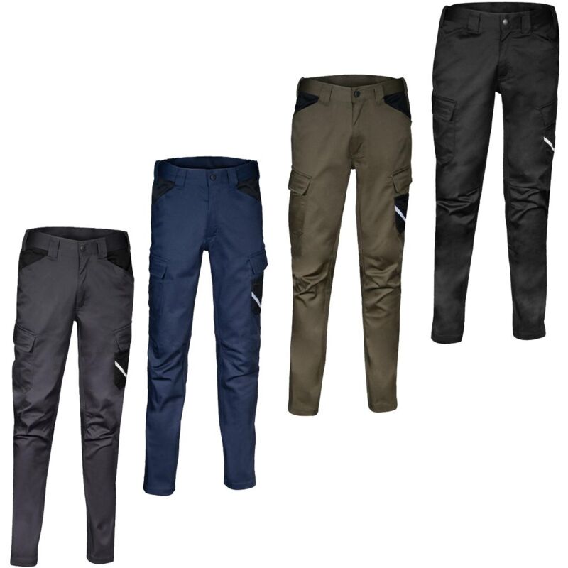 foto del prodotto pantaloni da lavoro cofra busot m blu