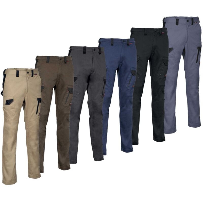 foto del prodotto pantaloni da lavoro cofra jember super stretch 46 eu noir noir