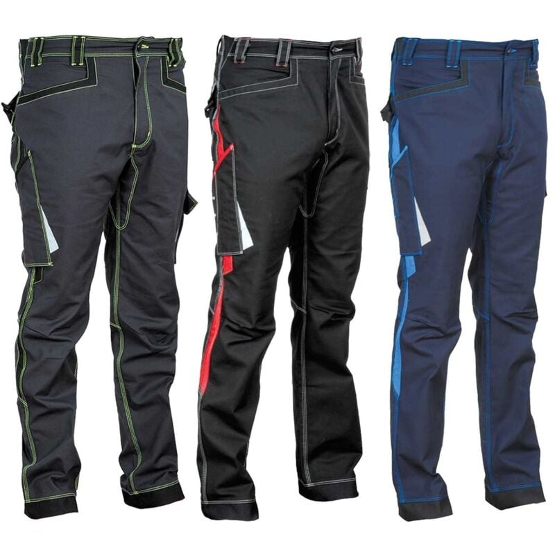 foto del prodotto pantaloni da lavoro cofra montijo blu