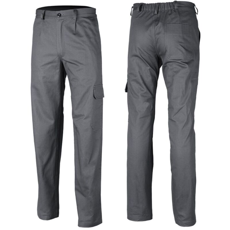 foto del prodotto pantaloni da lavoro con tascone industry grigio s
