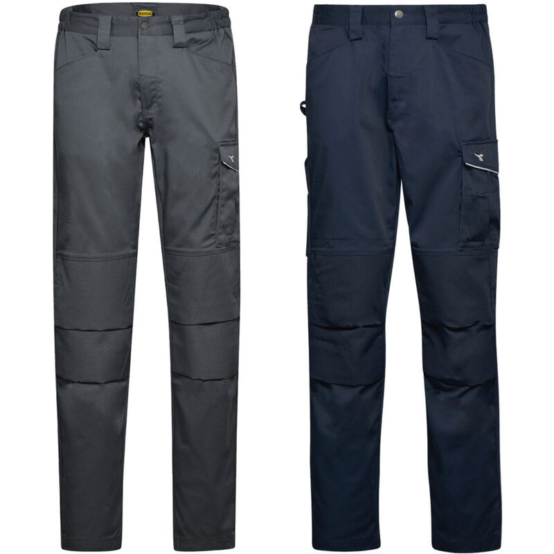 foto del prodotto pantaloni da lavoro diadora utility rock stretch performance m blu blu
