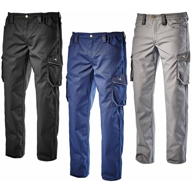 foto del prodotto pantaloni da lavoro diadora utility staff xs grigio