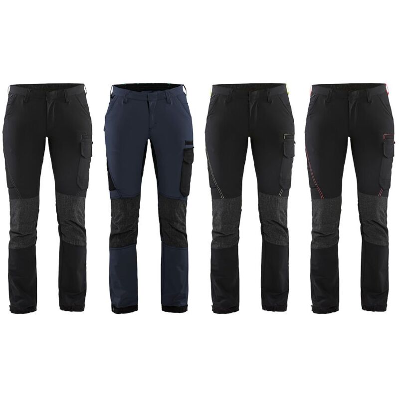 foto del prodotto pantaloni da lavoro donna blaklader 7122 service stretch 4 vie - m - blu marino scuro