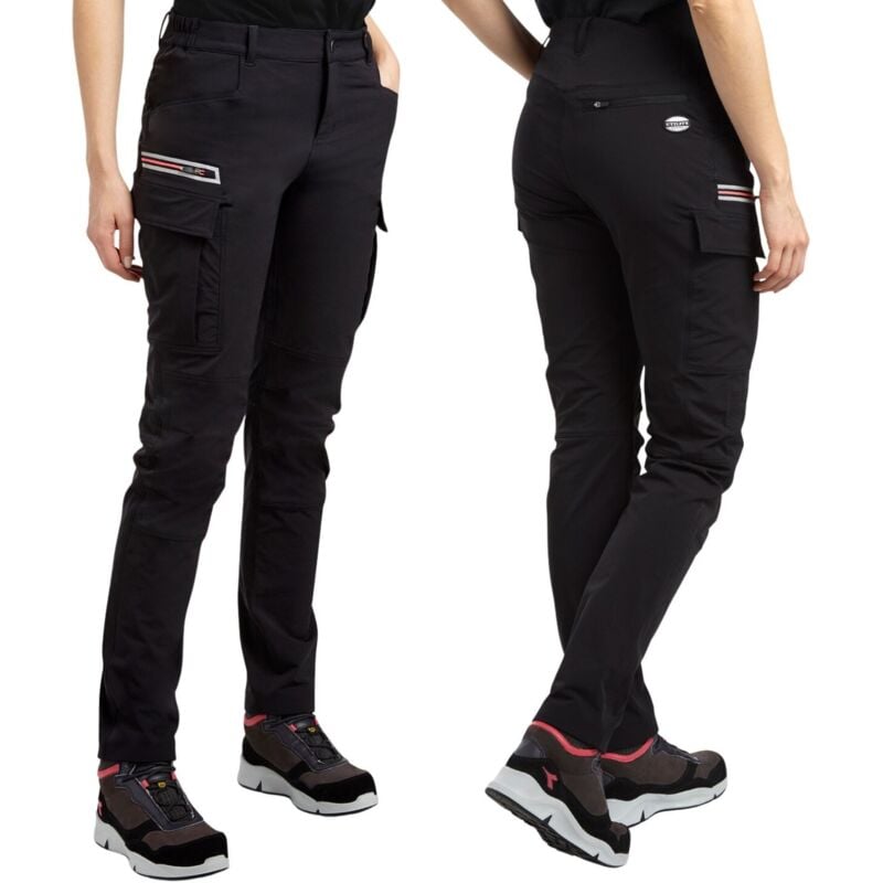 foto del prodotto pantaloni da lavoro donna diadora pant ability athena nero 44