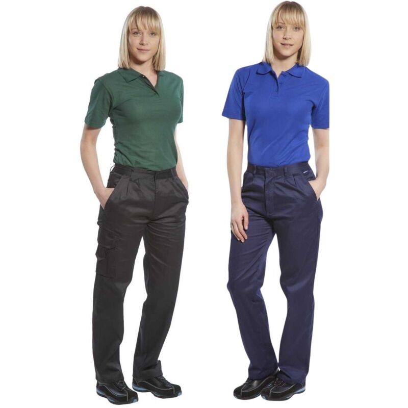 foto del prodotto pantaloni da lavoro donna portwest combat nero xs