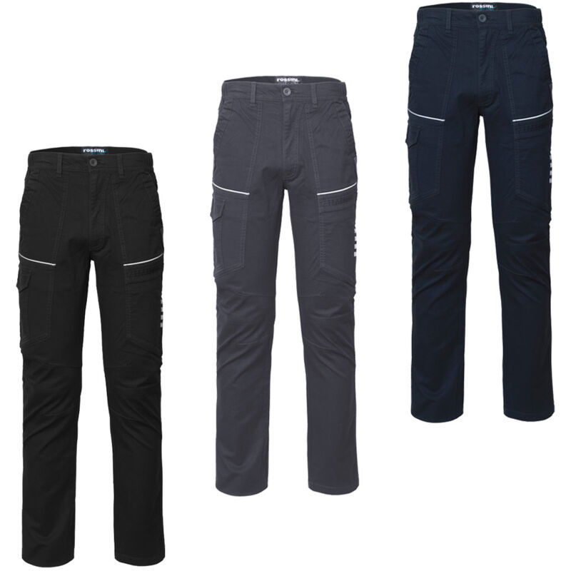 foto del prodotto pantaloni da lavoro donna rossini r stretch lady invernale s nero