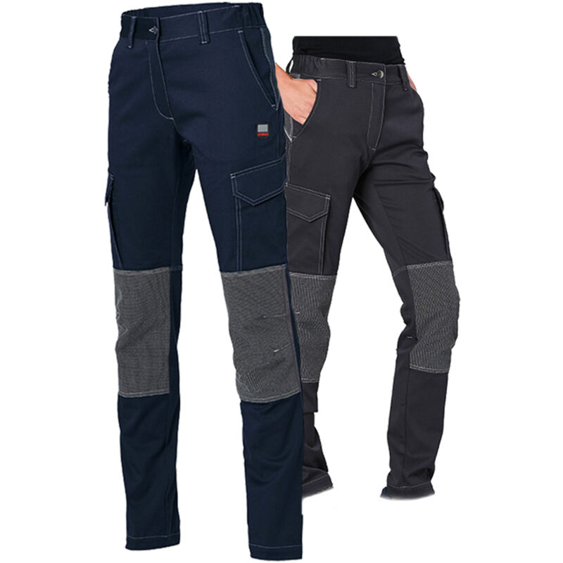foto del prodotto pantaloni da lavoro donna siggi sirio xxxl grigio