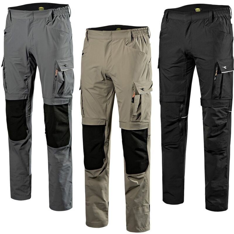 foto del prodotto pantaloni da lavoro elasticizzati diadora pant tech performance xl beige