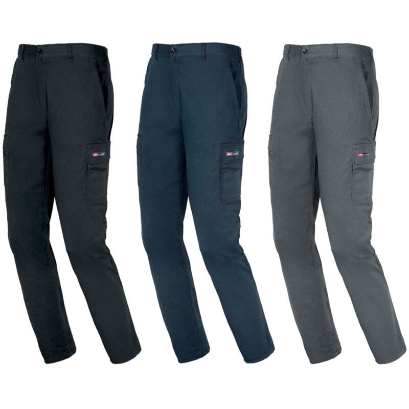 foto del prodotto pantaloni da lavoro elasticizzati industrial starter easystretch 8038 m nero