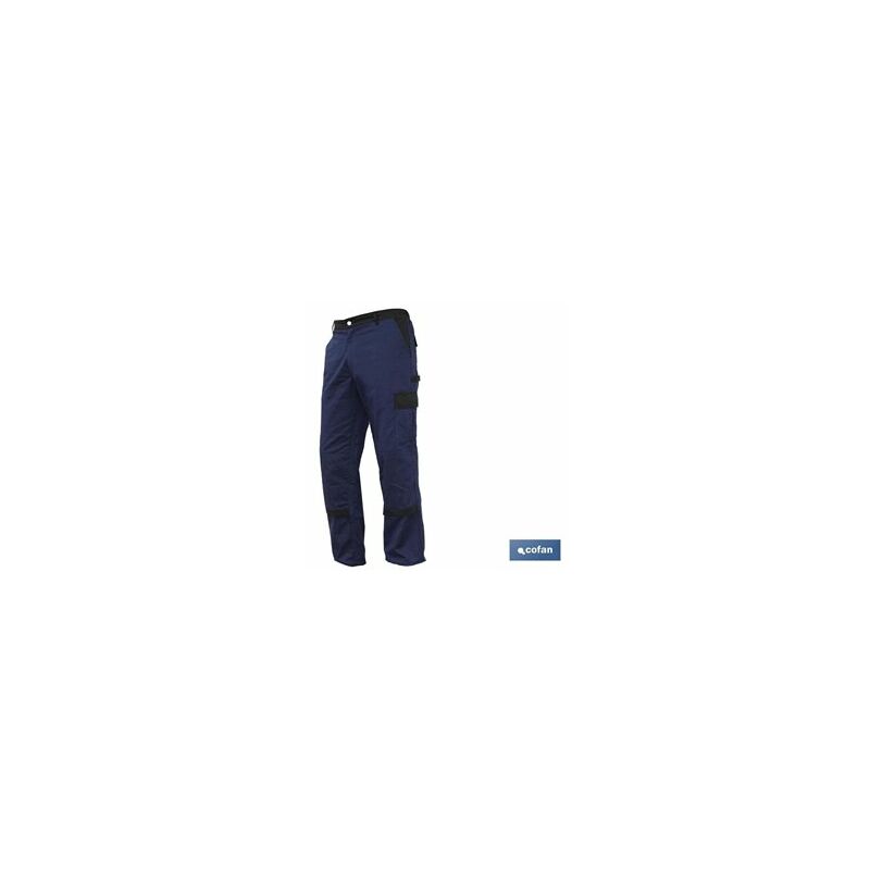 foto del prodotto pantaloni da lavoro flessibili jano regular fit mare nero t 56