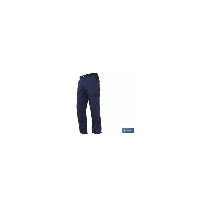 foto del prodotto pantaloni da lavoro flessibili jano slim fit blu scuro nero t 64