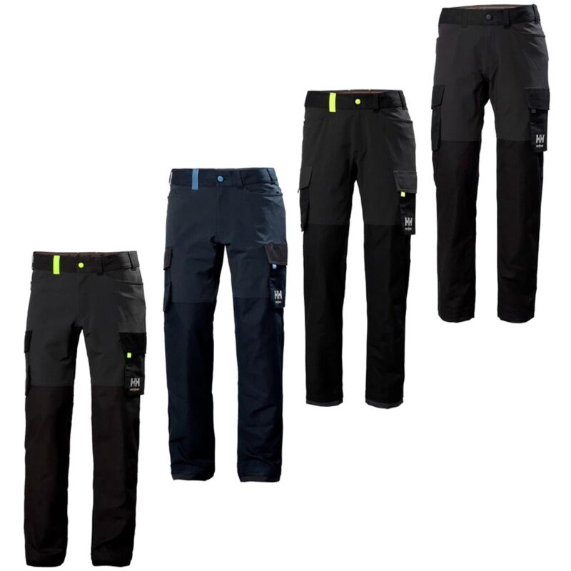 foto del prodotto pantaloni da lavoro helly hansen oxford 4x cargo - 50 eu - nero