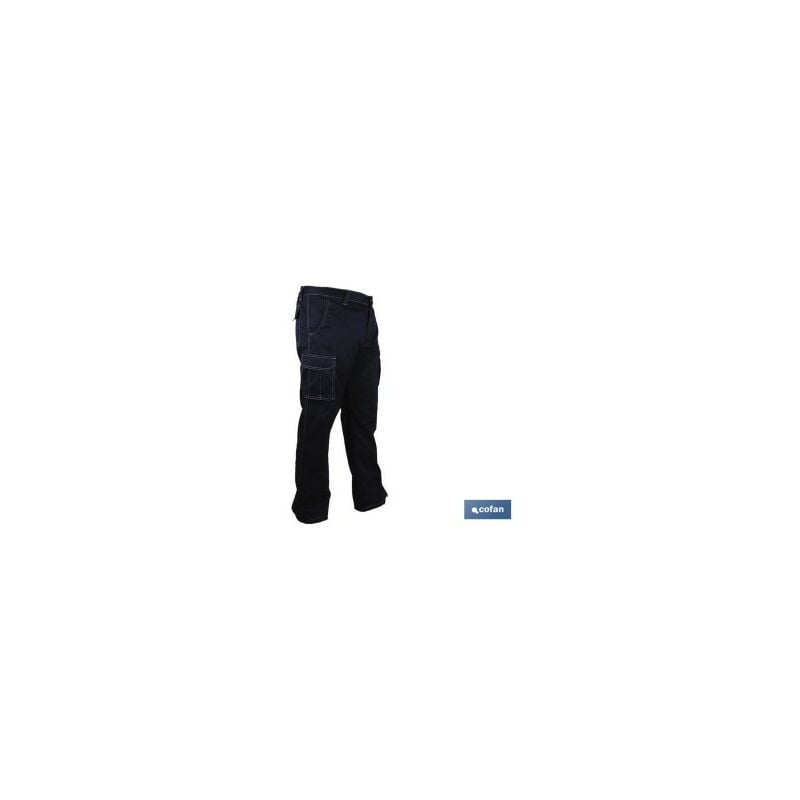 foto del prodotto pantaloni da lavoro in denim grasberg 240 g m2 blu taglia 46