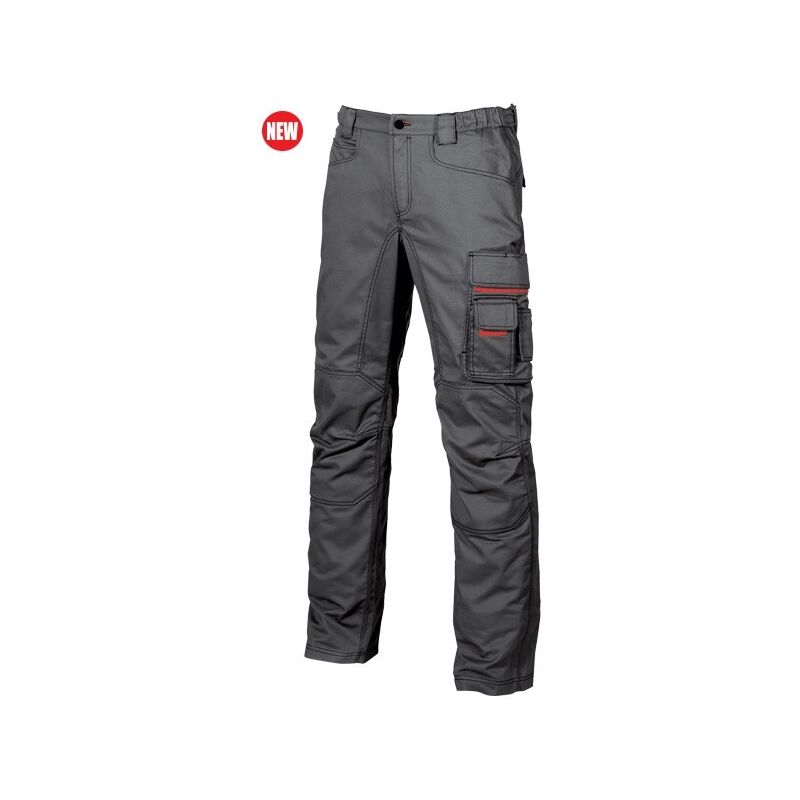 foto del prodotto pantaloni da lavoro invernali u power grin grigio 60