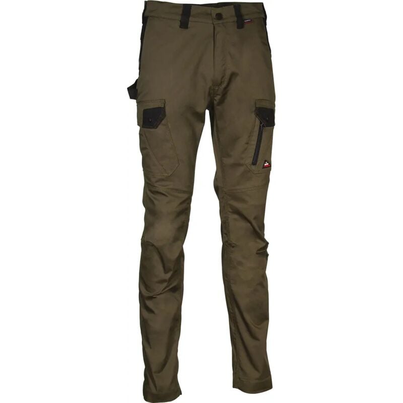 foto del prodotto pantaloni da lavoro jember - tortora/nero m - fr (42) - eu (48)